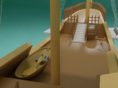 wattercraft Boat Free 3D model
