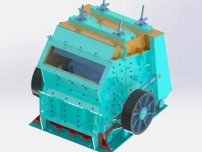 PF 1315 Hydraulic Impact Stone Crusher  3D model