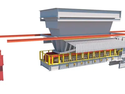 apronfeeder02 machine 3D model
