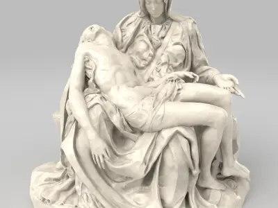  Marble Pieta 