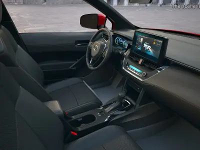  Toyota Corolla Cross 2023 Red Color 
