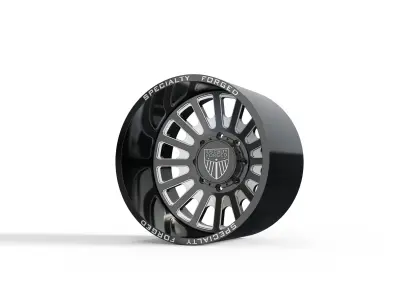 REAR SPECIALITY FORGED D019 WHEEL 3D MODEL 3D model