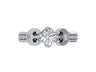 Wedding Ring  3D print model 344