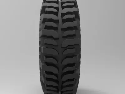 Offroad wheel 11 3D model