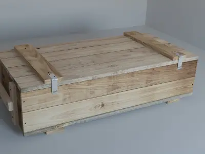 Military Box 3D model