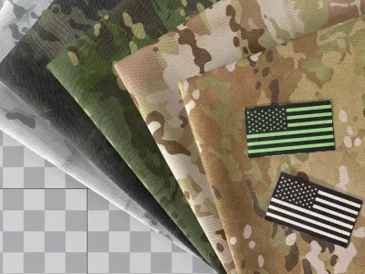 Multicam Camo Generator 3D model