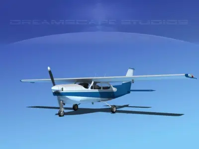 Cessna C-177RG Cardinal  V07 3D model