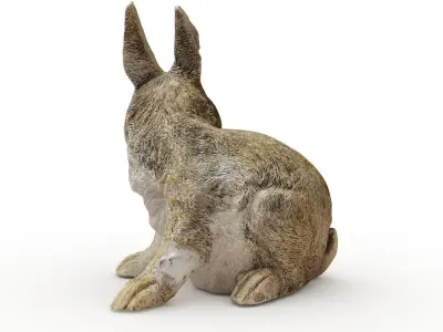 3D model Rabbit ornament 3D model