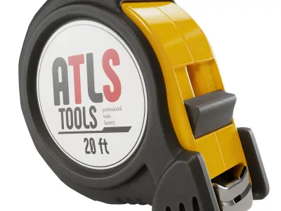 Mini Tape Measure  3D model