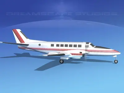 Beechcraft B99 Corporate 1 3D model