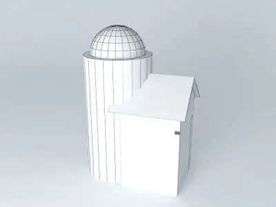 Bastion ice cream shop Free 3D model