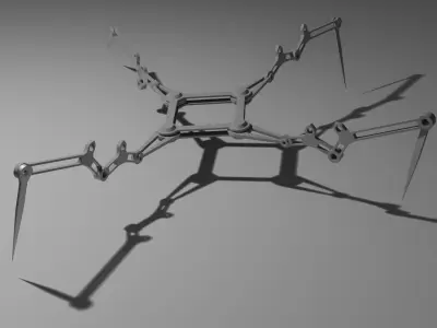 3d machine 3D model