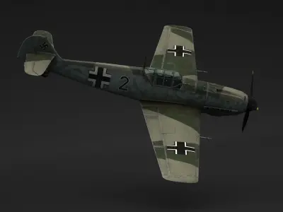 Messerschmitt  BF109 3D model