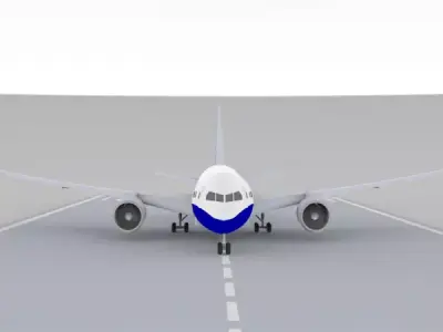 Boeing 787 Dreamliner 3D model