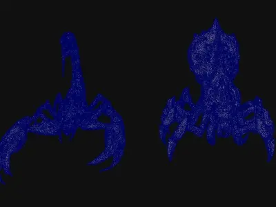 Creatures Scorpion 3D model