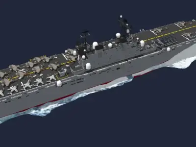 UNITED STATES NAVY-USS 271 3D print model