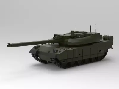 Leclerc tank 3D model