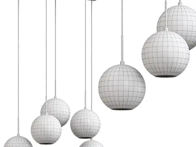 Light Globe Cluster  3D model