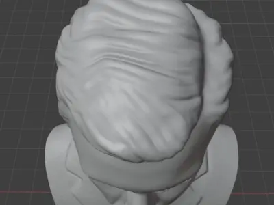 Charles Lindbergh 3D print model