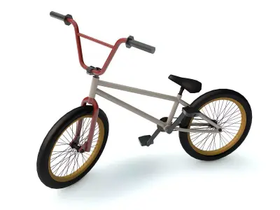 Bicycle bmx bike 3D model purchase