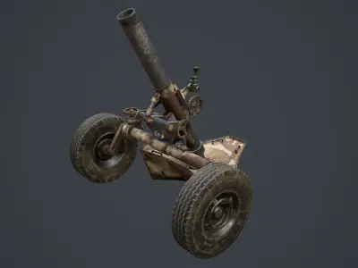 MO-120-RT61 Low-poly 3D model