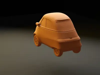 Microlino car 3D print model