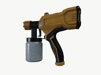 Paint Gun 3D model purchase