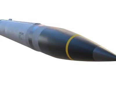 Precision Strike Missile PrSM Low-poly 3D model