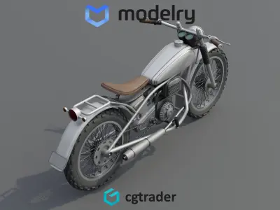 Trials Motorcycle 3D model purchase