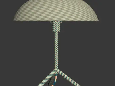Bloomingville Tripod table lamp  3D model