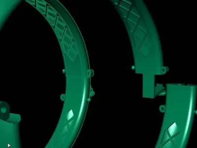 26-8 grams bracelet 3D print model