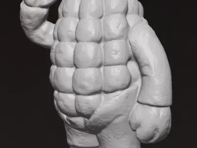 Corn Soldier printable  3D model