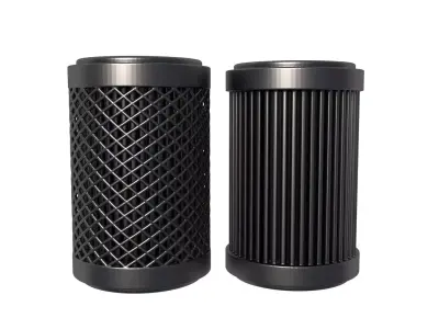 Round Racing Air Filter - Air Filters 3D print model