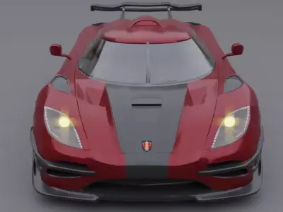 koenisegg one 3D model