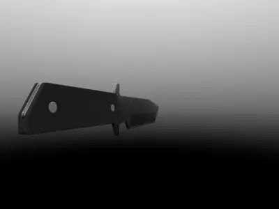 military knife Free 3D model