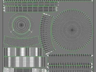 Antique Chair 3D model