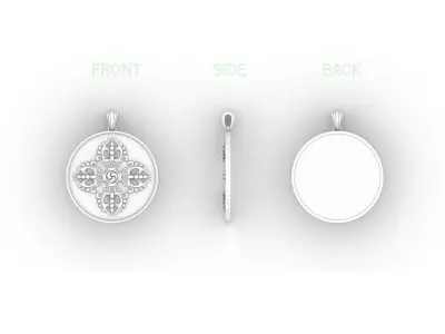 VAJRA - DORJE PENDANT  3D print model