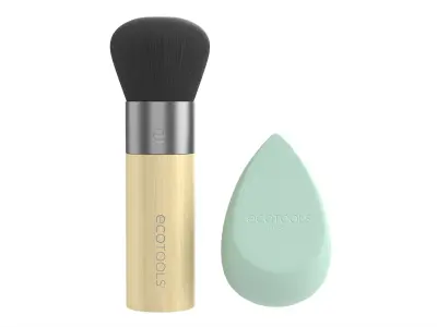 Blend Blur Makeup Brush and Sponge Ecotools 3D model