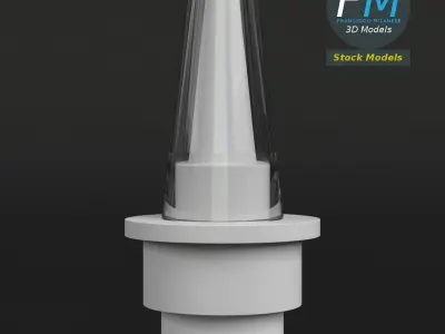 Pharmaceutical spray 3D model