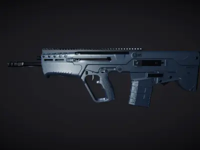 IWI Tavor-7 BlackActive 3D model