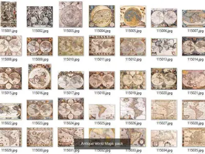 Coins and Old world map texture pack Texture