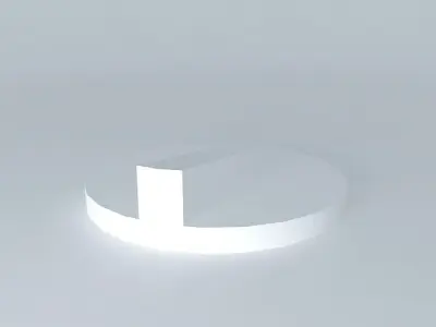 Steel pie chart Free 3D model