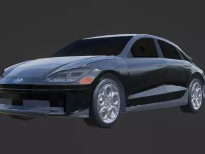 hyundai ioniq 6 3D model