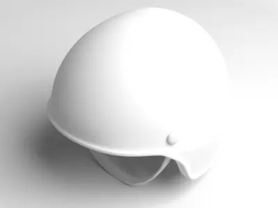 Combat Helmet - ECH 3D model