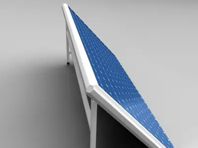 Solar Panel 3D model buy