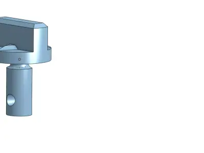 M-Jet cover lock and cooling nozzle  Free 3D model