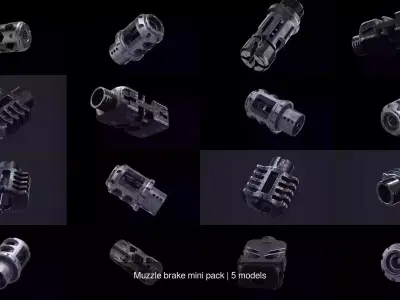 Muzzle brake mini pack