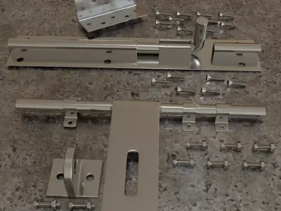 Door parts 3D model purchase