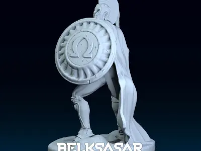 Spartan warrior  3D print model