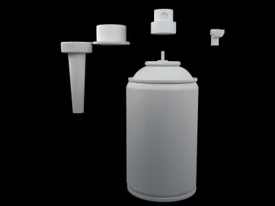 Spray Can 3D model